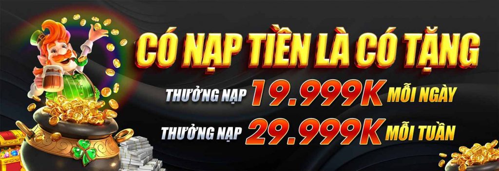 Có nạp tiền là có tặng